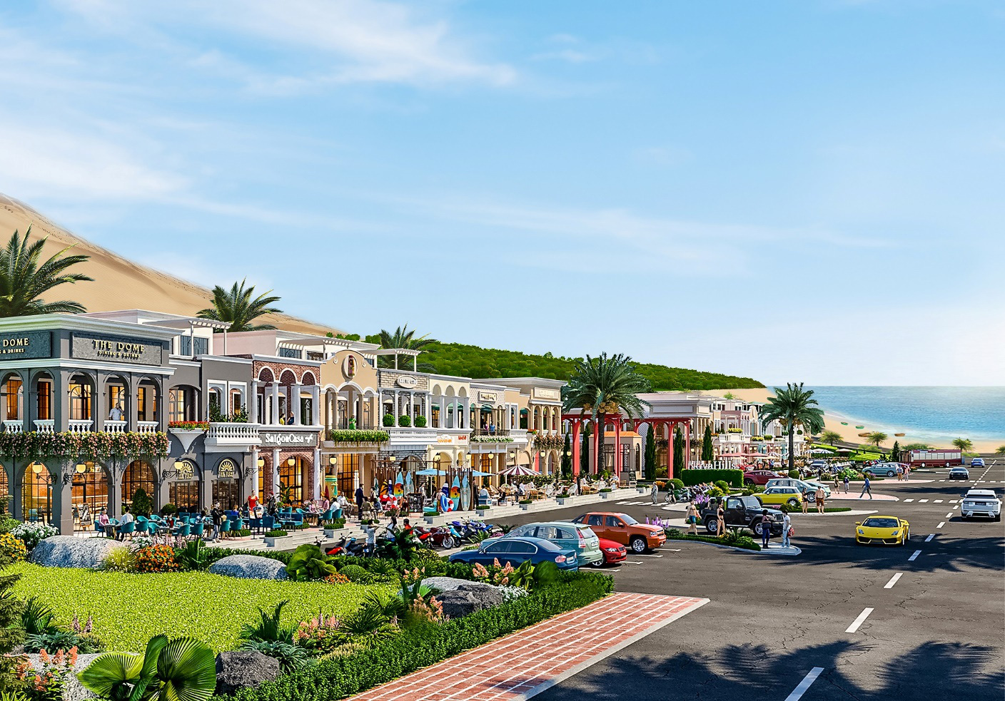 Mũi Né và sức hấp dẫn khó cưỡng từ dòng sản phẩm shophouse biển - Ảnh 1.