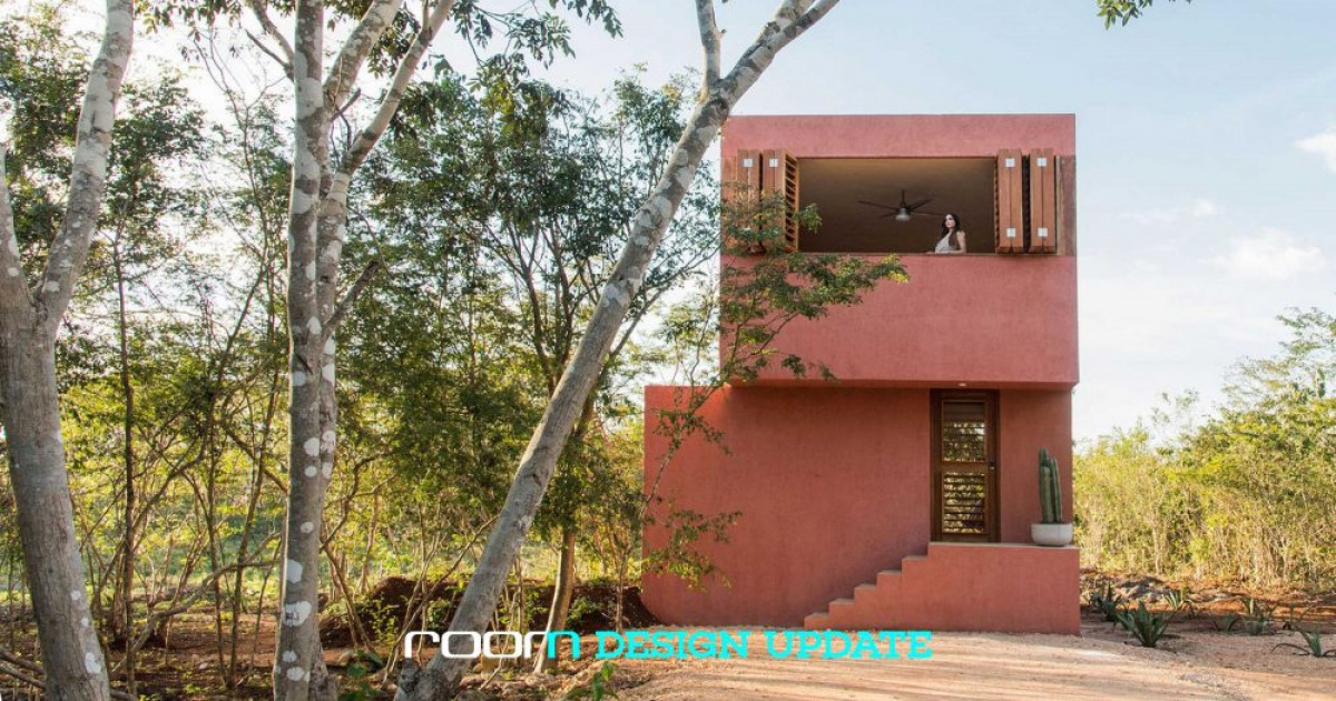 Ng&ocirc;i nh&agrave; h&ograve;a m&igrave;nh v&agrave;o thi&ecirc;n nhi&ecirc;n hoang d&atilde; ở Mexico - Ảnh 1.
