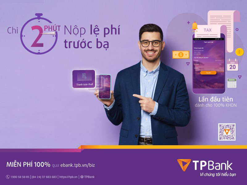 Yên tâm nộp lệ phí trước bạ qua TPBank - Ảnh 1.