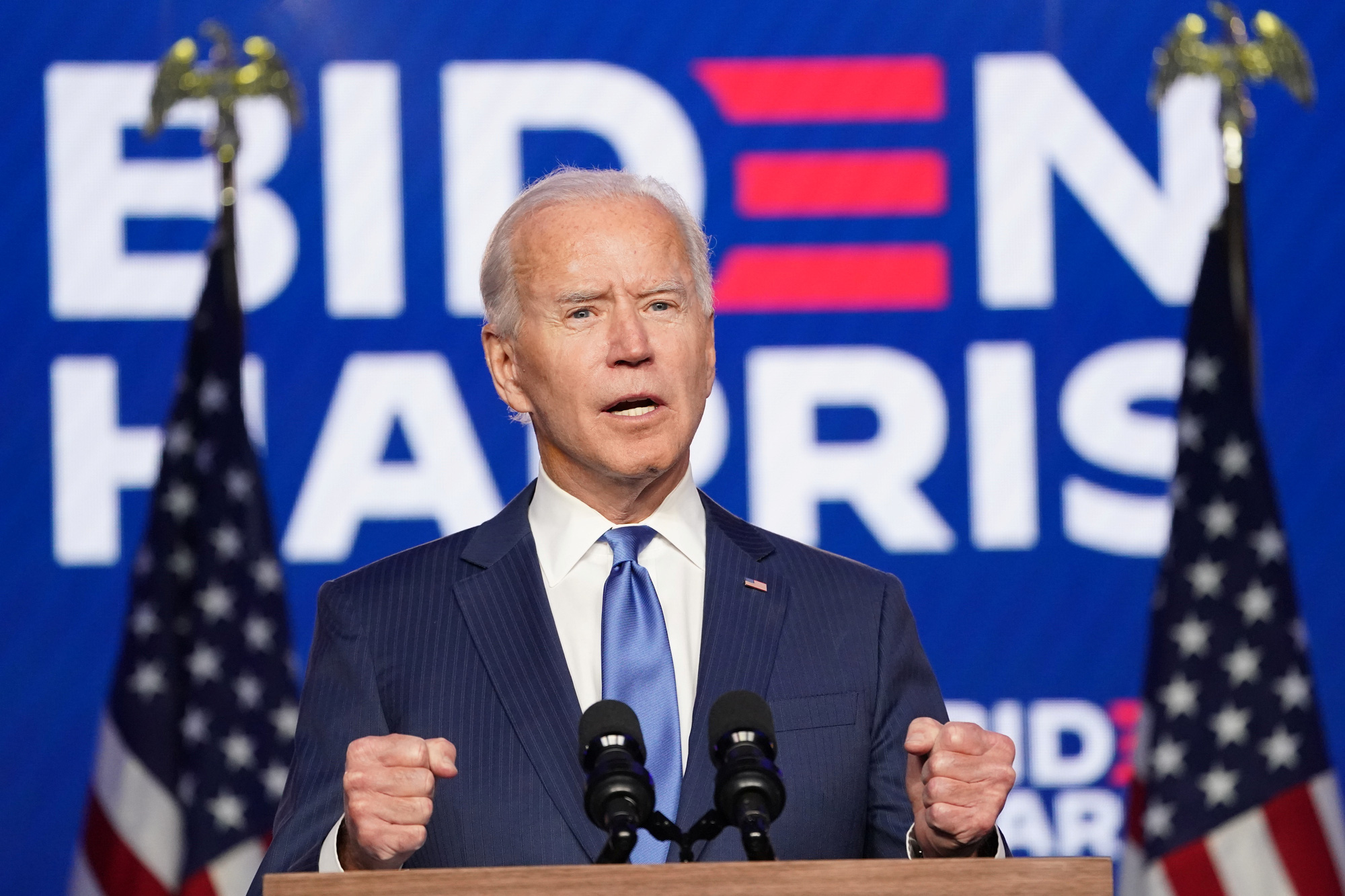 Ông Biden: "Chúng ta đang trên đường vượt qua 300 phiếu đại cử tri"