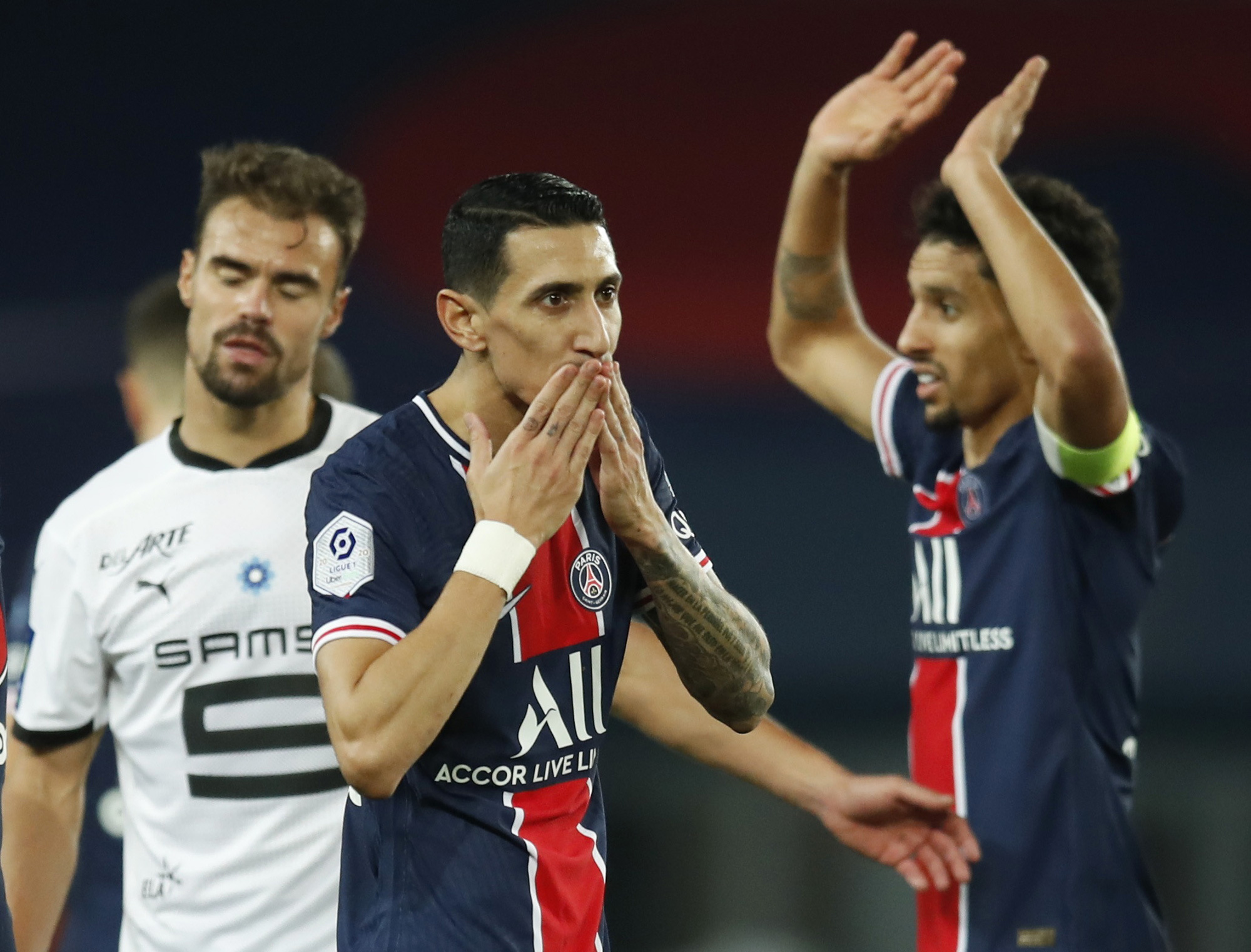 Di Maria lập c&uacute; đ&uacute;p, PSG tiếp tục ở đỉnh bảng Ligue 1 - Ảnh 3.
