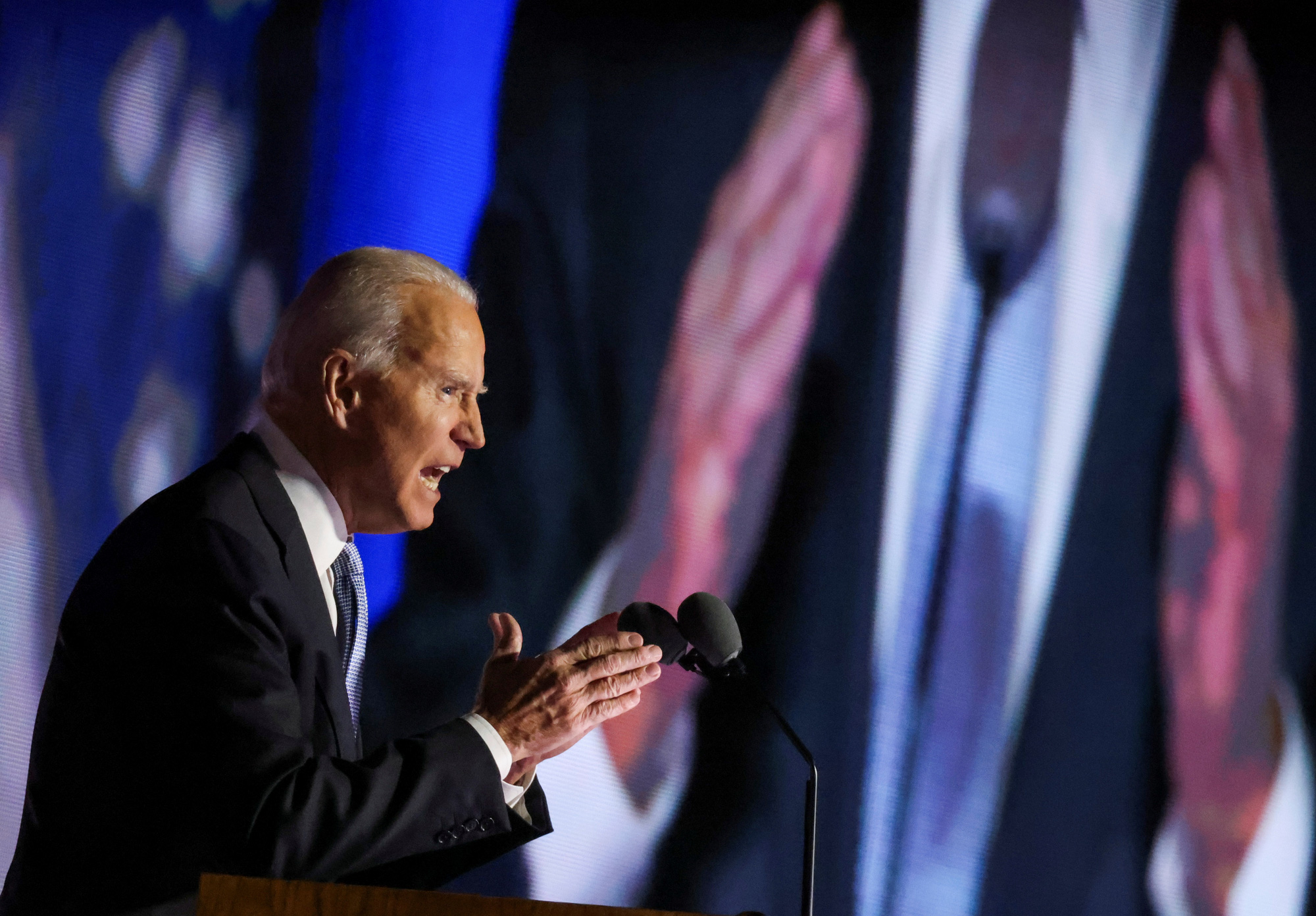 Ông Joe Biden nhắn nhủ người ủng hộ ông Trump trong thông điệp sáng 8-11