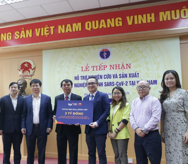 TCPVN hỗ trợ 2 tỉ đồng nghiên cứu sản xuất bộ Kit xét nghiệm nhanh Covid-19