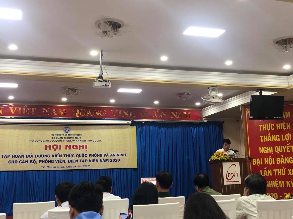 Hội nghị tập huấn bồi dưỡng kiến thức quốc phòng- an ninh