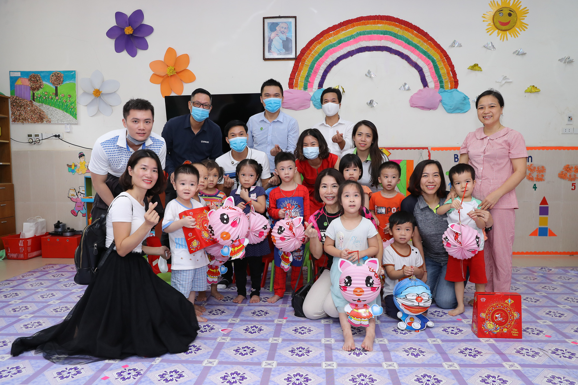 Hạnh phúc vì học sinh được ăn ngon mỗi ngày