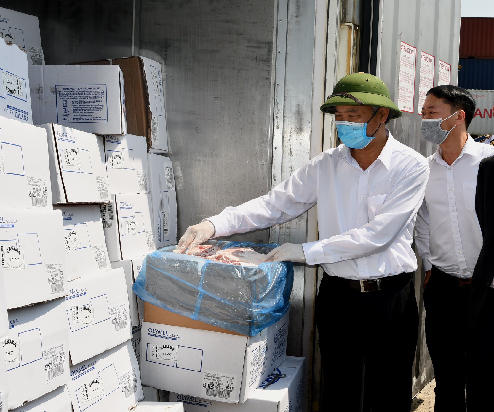 Cục Thú y lên tiếng về kiểm soát Covid-19 trên hàng đông lạnh nhập khẩu
