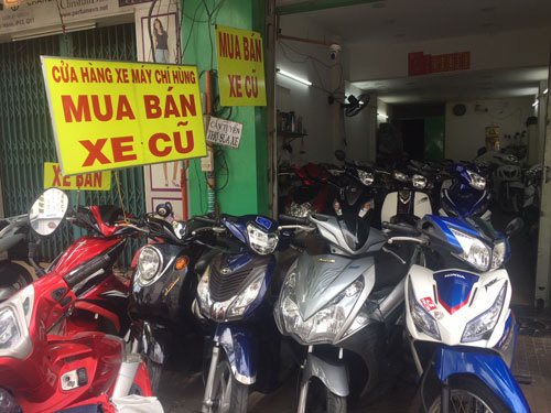 Bán xe máy cũ, phải xác nhận độc thân