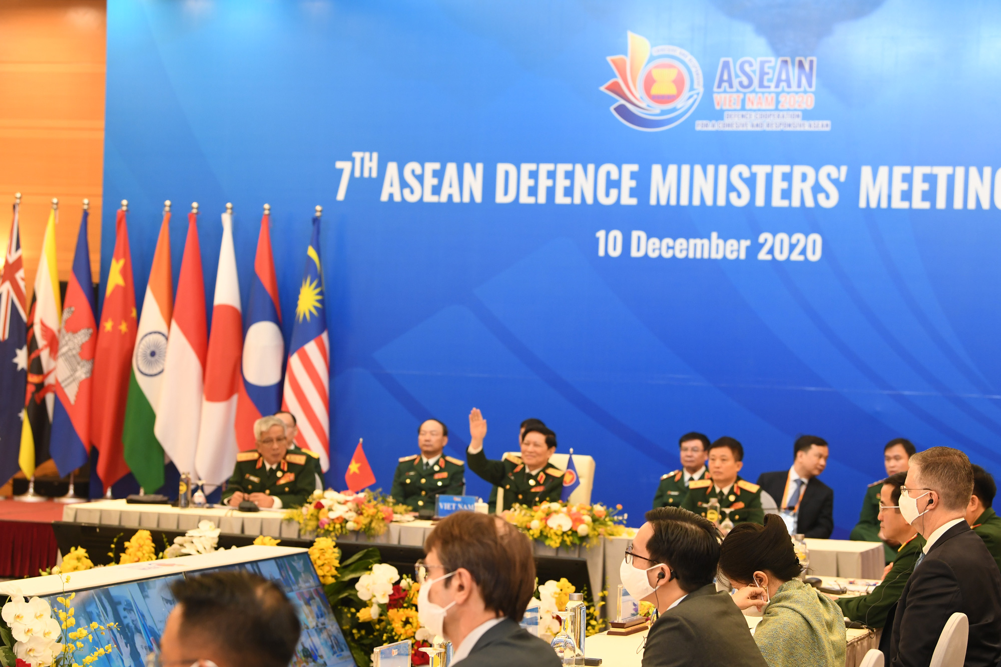 Mỹ, Trung Quốc, Nhật, &Uacute;c&hellip; c&ugrave;ng ASEAN thống nhất định hướng hợp t&aacute;c quốc ph&ograve;ng - Ảnh 1.