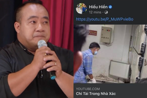 Hiếu Hiền xin lỗi vì livestream hình ảnh thi hài nghệ sĩ Chí Tài
