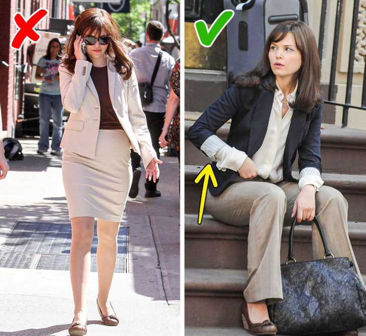 Những kiểu trang điểm, c&aacute;ch chọn trang phục khiến chị em tr&ocirc;ng gi&agrave; đi - Ảnh 4.