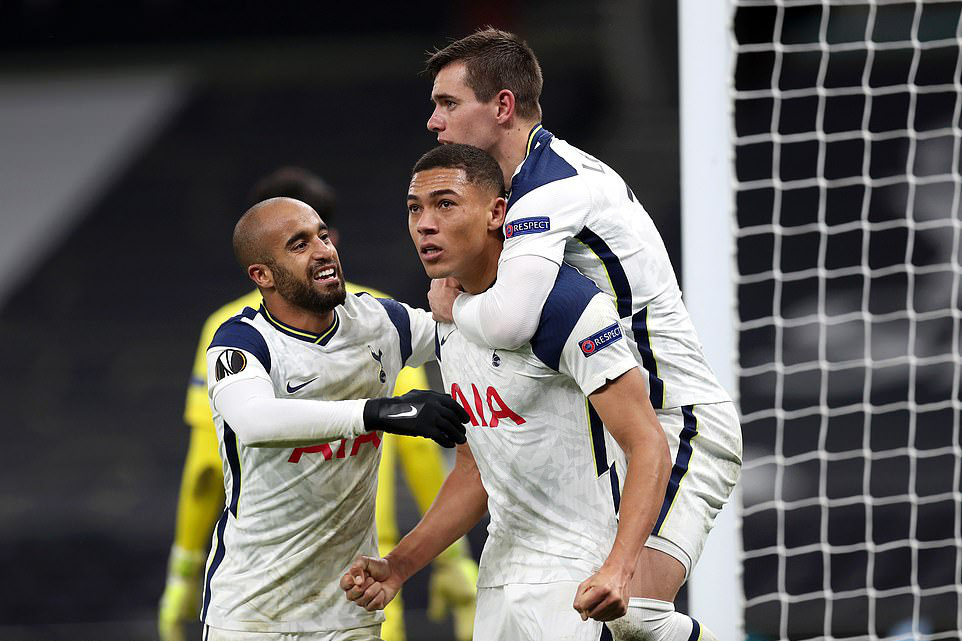 Tottenham thăng hoa, chờ đấu Man United ở Europa League