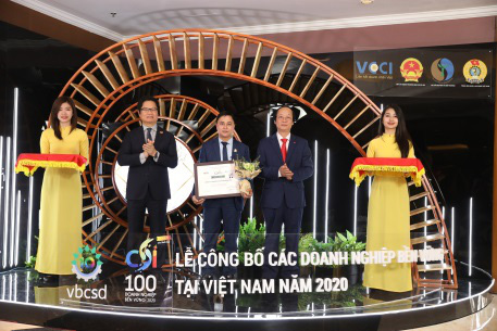Yến sào Khánh Hòa vào Top 100 doanh nghiệp phát triển bền vững năm 2020