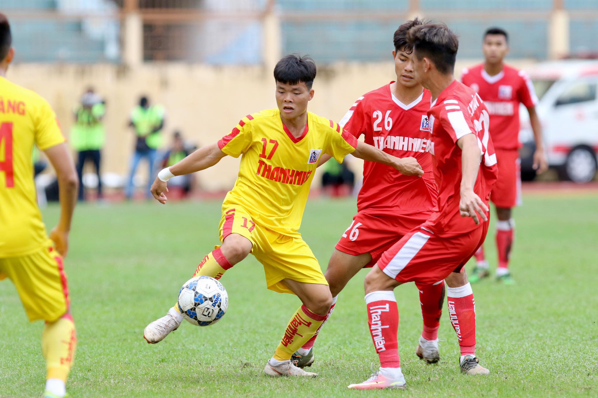 U21 Sông Lam Nghệ An thể hiện bản lĩnh và kinh nghiệm - Ảnh 6.