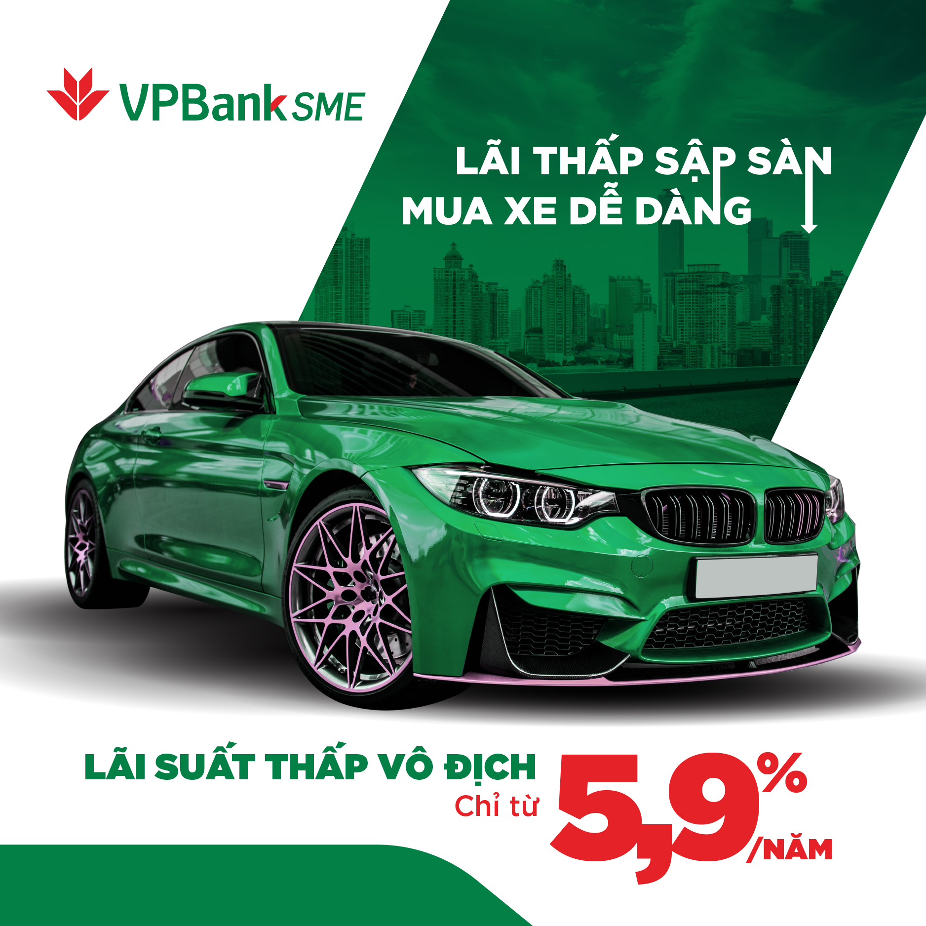 VPBank tiếp sức doanh nghiệp SME "lên đời bốn bánh"