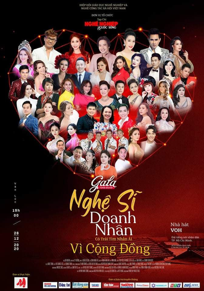 Vinh danh 50 nghệ sĩ, doanh nh&acirc;n c&oacute; tr&aacute;i tim nh&acirc;n &aacute;i v&igrave; cộng đồng 2020 - Ảnh 1.