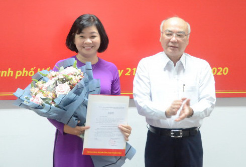 Bà Lý Việt Trung làm Tổng biên tập Báo Phụ Nữ TP HCM