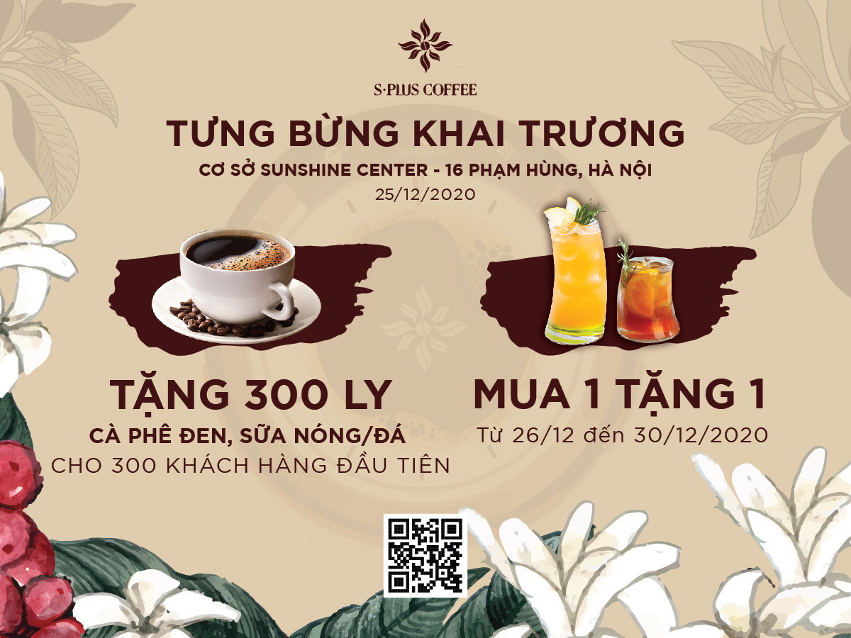 S-Plus Coffee mở rộng chuỗi thương hiệu đồ uống 5 sao với cơ sở thứ ba tại Mỹ Đ&igrave;nh - Ảnh 2.