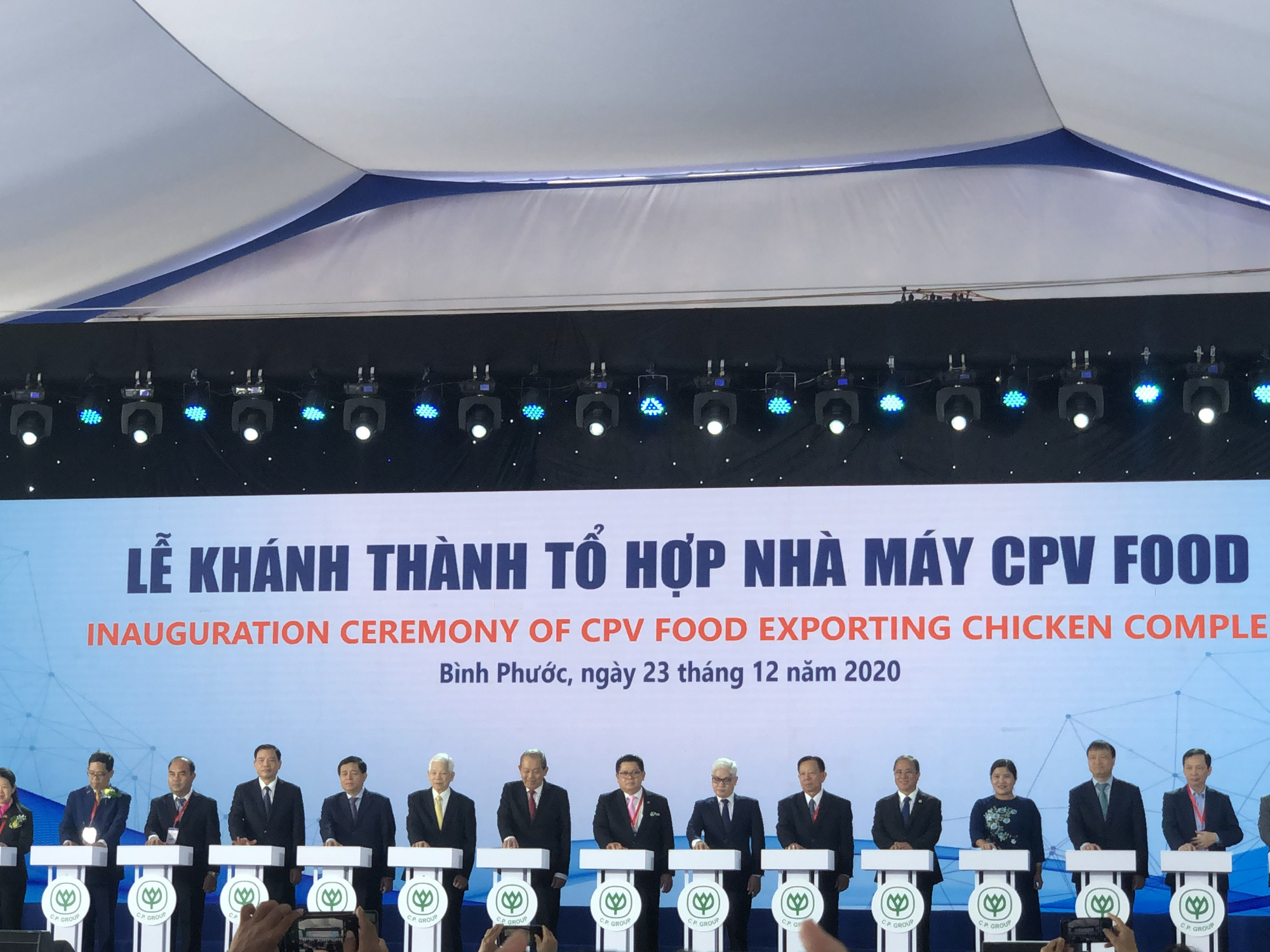 Kh&aacute;nh th&agrave;nh nh&agrave; m&aacute;y chế biến thịt g&agrave; lớn nhất Đ&ocirc;ng Nam &Aacute; ở B&igrave;nh Phước - Ảnh 1.