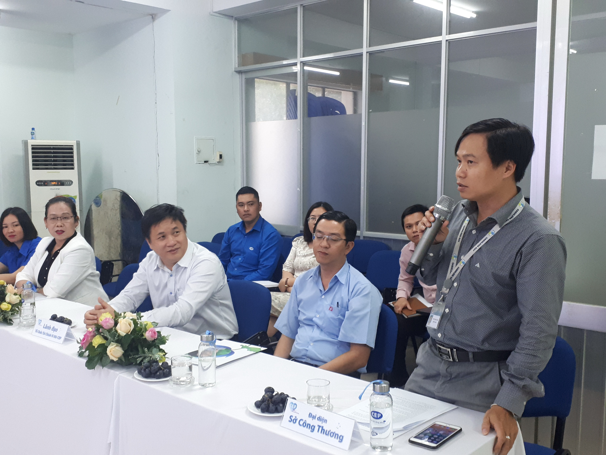CEP quay số trúng thưởng chương trình khuyến mại "Tiền gửi - Vì lợi ích đoàn viên"