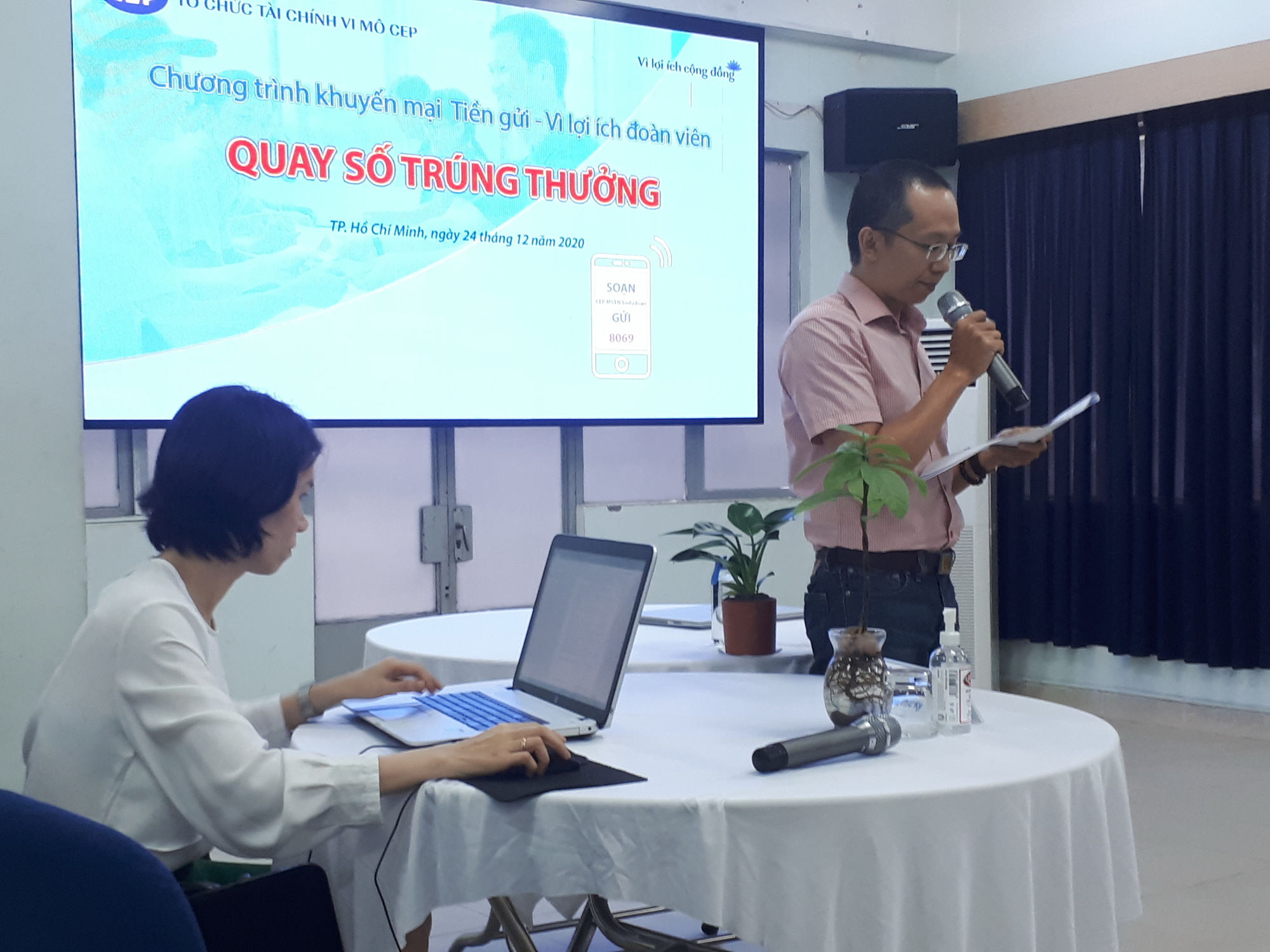 CEP quay số tr&uacute;ng thưởng chương tr&igrave;nh khuyến mại Tiền gửi - V&igrave; lợi &iacute;ch đo&agrave;n vi&ecirc;n - Ảnh 2.