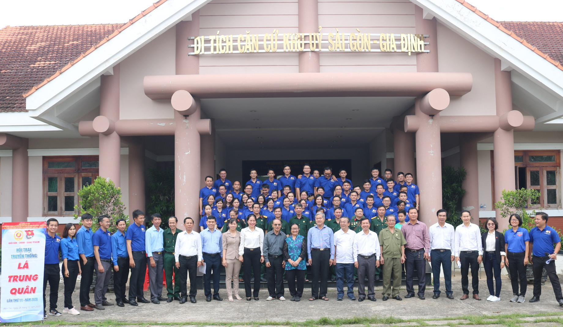 Giáo dục truyền thống qua Hội trại truyền thống Lá Trung Quân - Ảnh 1.