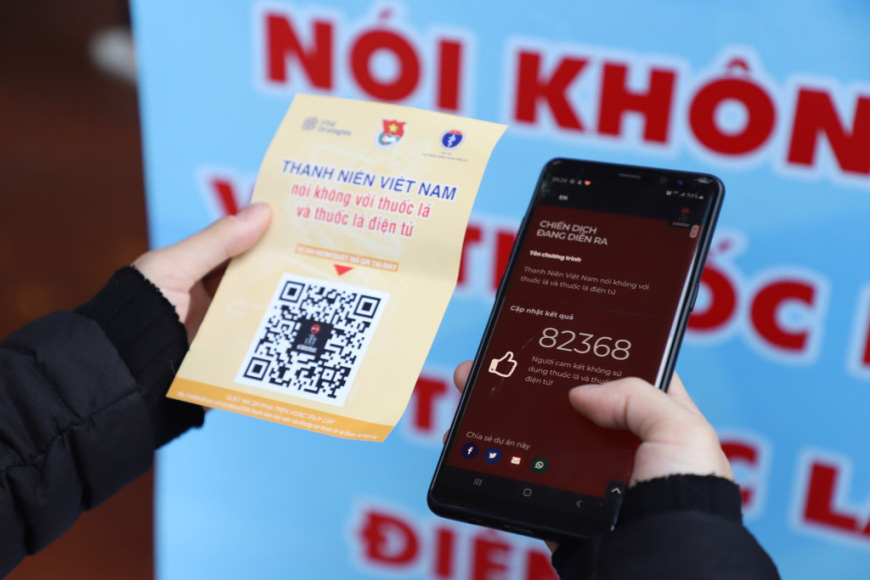Thanh niên Việt nói không với thuốc lá và thuốc lá điện tử