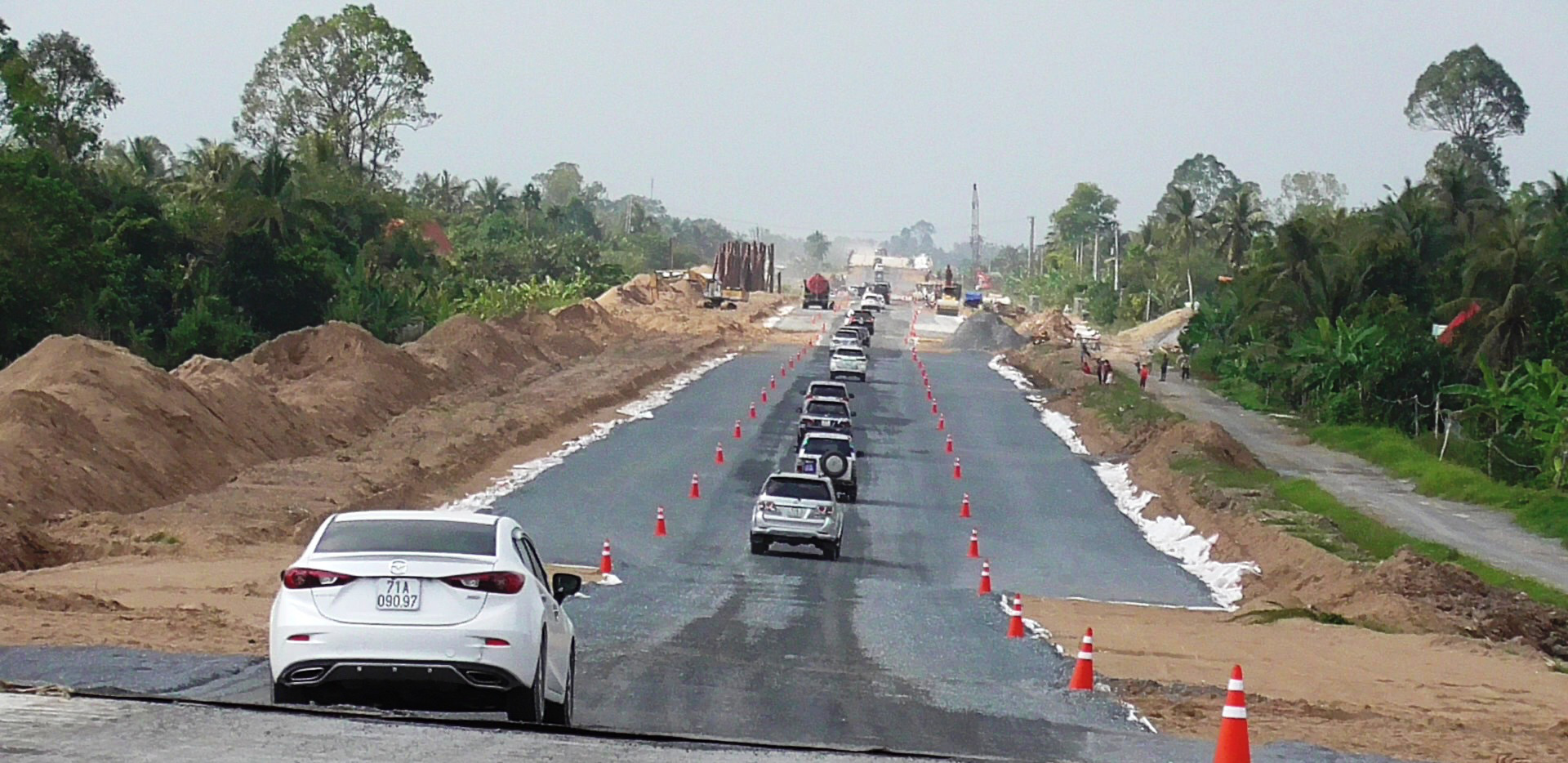 CLIP: Chạy thực nghiệm cao tốc Trung Lương &ndash; Mỹ Thuận - Ảnh 4.