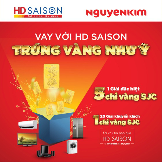 Vay tiêu dùng, khách hàng có cơ hội nhận vàng - Ảnh 2.