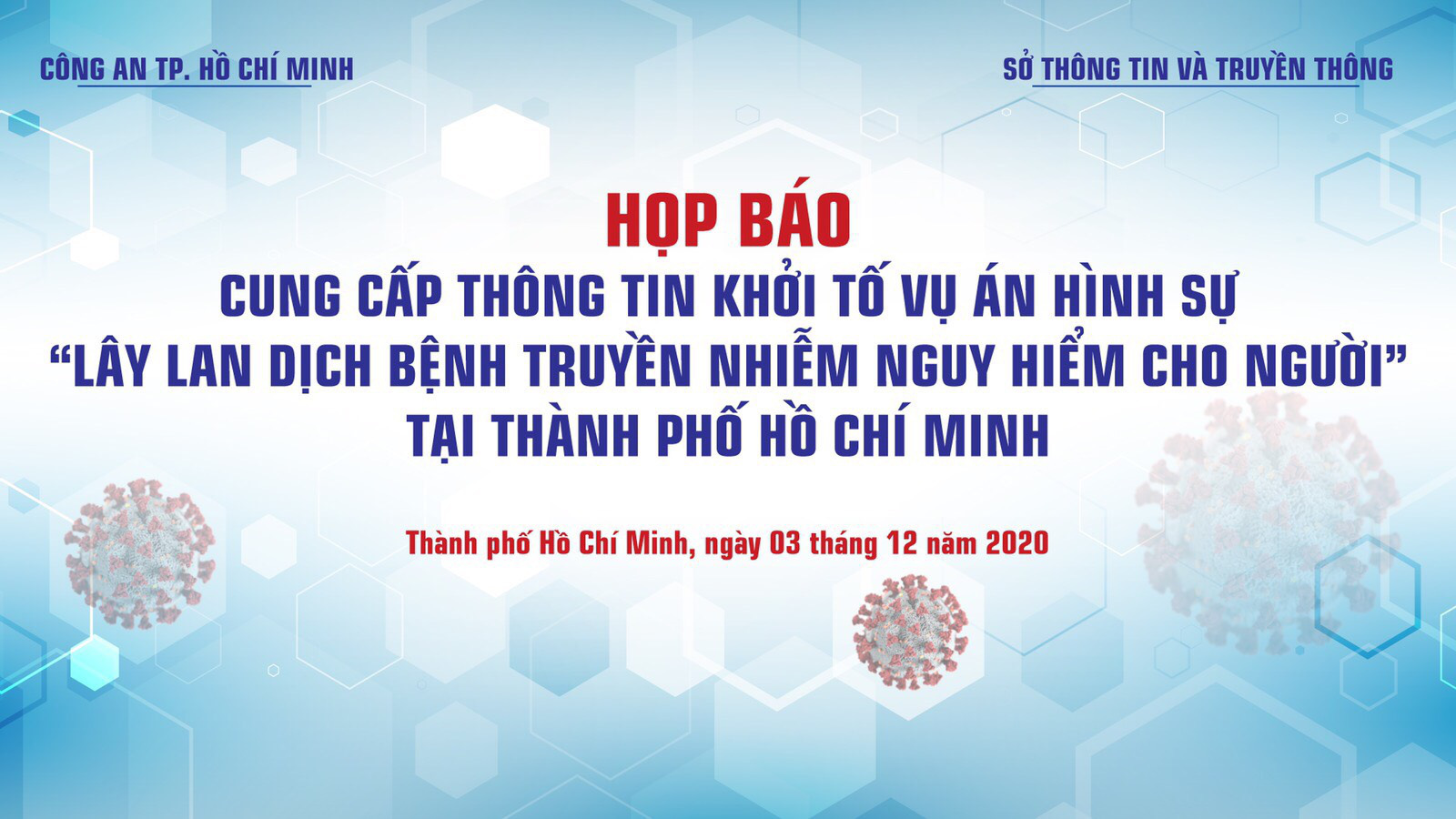Nóng: Khởi tố vụ án Làm lây lan dịch bệnh truyền nhiễm nguy hiểm cho người - Ảnh 1.