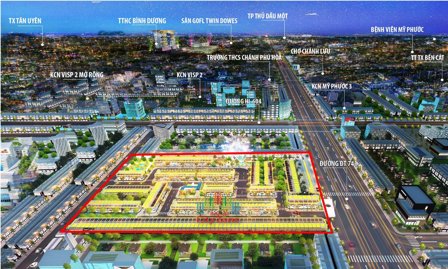BenCat City Zone hưởng lợi từ vùng đô thị thông minh - Ảnh 1.