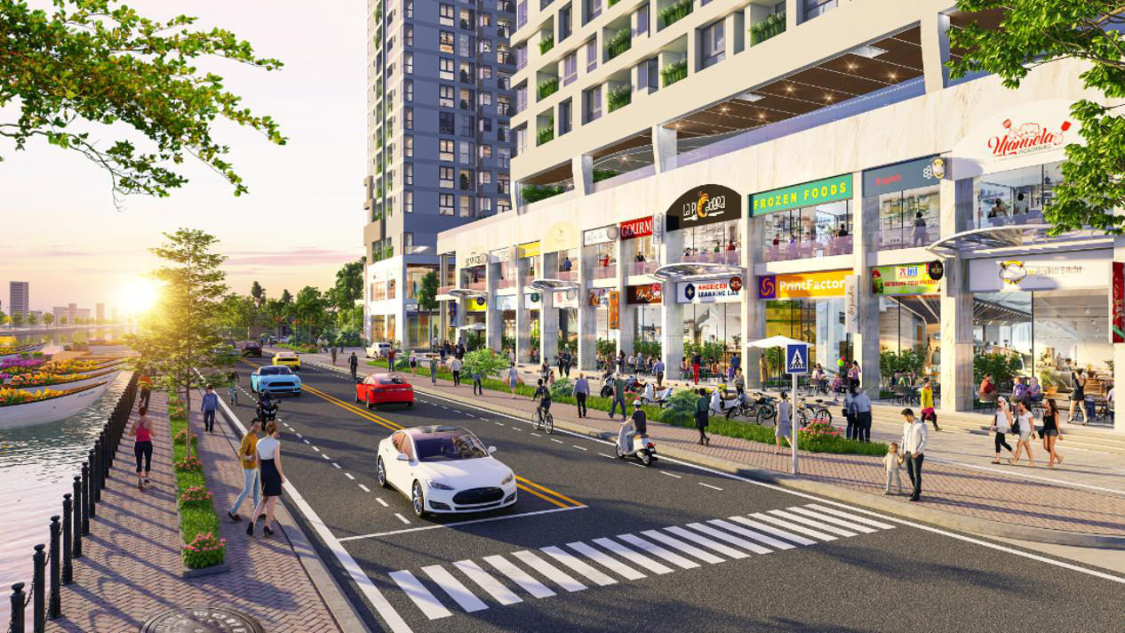 Shophouse D-Aqua hút thương hiệu lớn, đảm bảo lợi nhuận cho nhà đầu tư