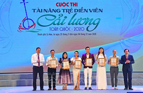 Kết thúc cuộc thi tài năng trẻ diễn viên cải lương 2020