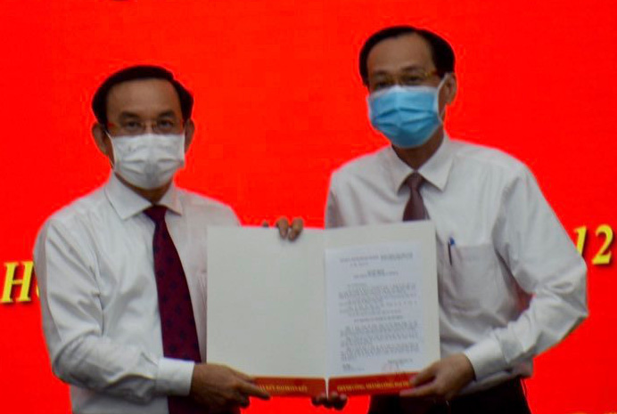 &Ocirc;ng L&ecirc; Thanh Li&ecirc;m l&agrave;m Trưởng ban Nội ch&iacute;nh Th&agrave;nh ủy TP HCM - Ảnh 1.