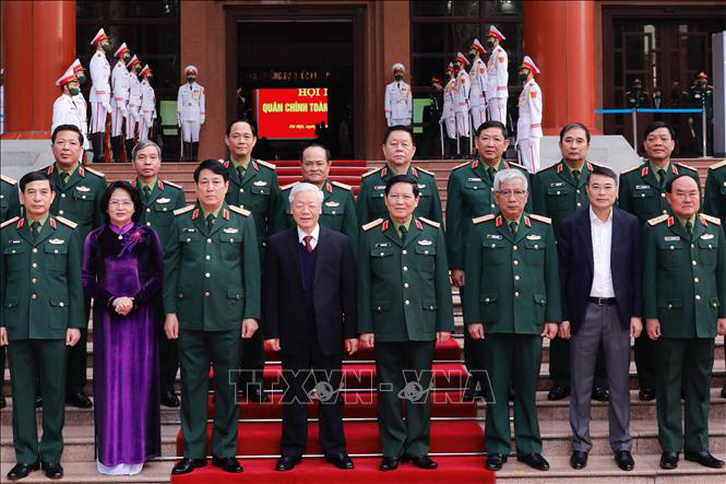 Tổng B&iacute; thư, Chủ tịch nước: Qu&acirc;n đội tuyệt đối kh&ocirc;ng được chủ quan, thỏa m&atilde;n - Ảnh 7.