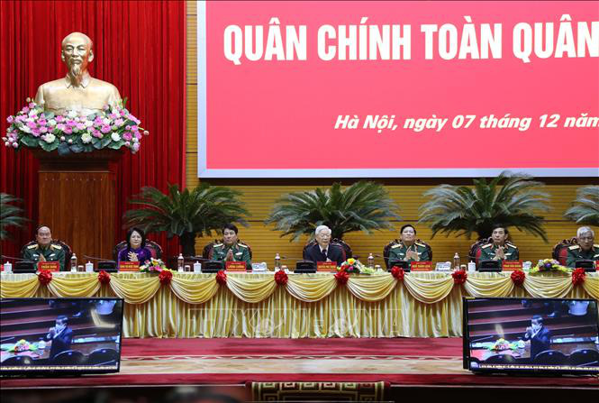 Tổng B&iacute; thư, Chủ tịch nước: Qu&acirc;n đội tuyệt đối kh&ocirc;ng được chủ quan, thỏa m&atilde;n - Ảnh 12.