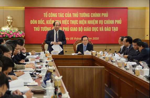 Ngành giáo dục tập trung giải quyết các vấn đề tồn đọng