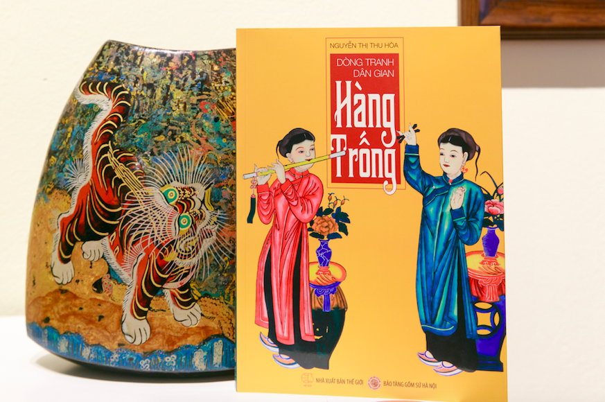 Ra mắt s&aacute;ch D&ograve;ng tranh d&acirc;n gian H&agrave;ng Trống - Ảnh 1.