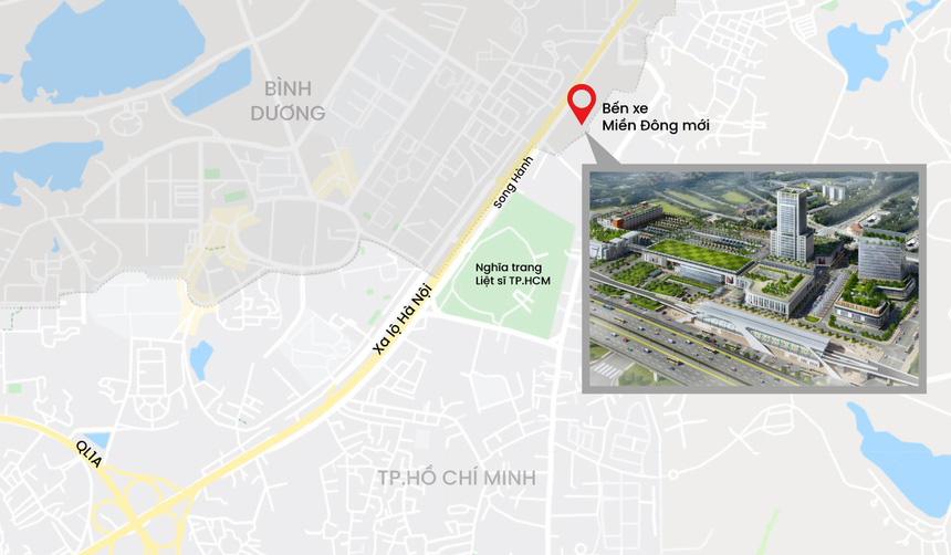 Gi&aacute; nh&agrave; đất quanh Bến xe Miền Đ&ocirc;ng mới tăng vọt - Ảnh 3.