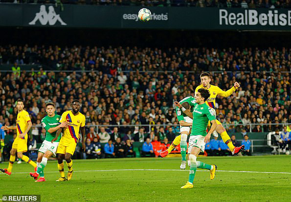 Rượt đuổi tỉ số đi&ecirc;n rồ, Barcelona ngược d&ograve;ng hạ chủ nh&agrave; Betis - Ảnh 6.