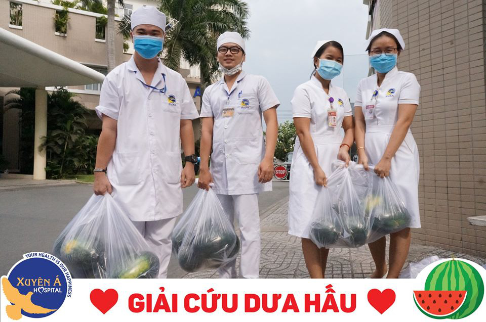 Vạ lây dịch corona, bác sĩ TP HCM giải cứu dưa hấu cho nông dân Tây Nguyên - Ảnh 1.