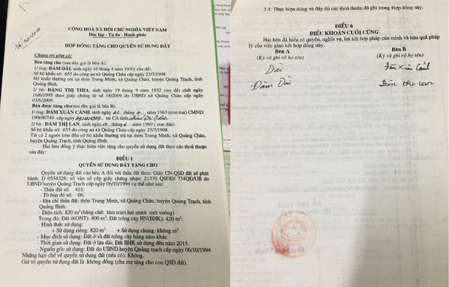 Kỷ luật cán bộ vì cho hàng chục người chết “sống lại” để ký tặng, chuyển nhượng đất