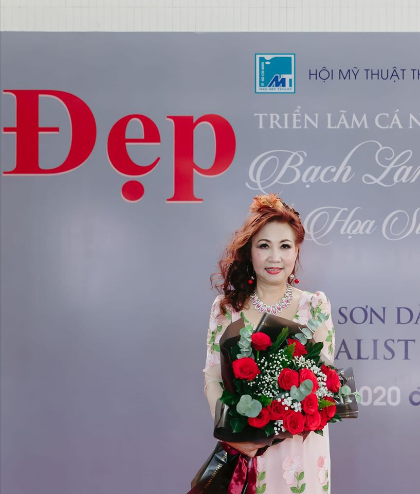 Tan chảy với tranh sơn dầu vẻ đẹp thiếu nữ của họa sĩ Bạch Lan