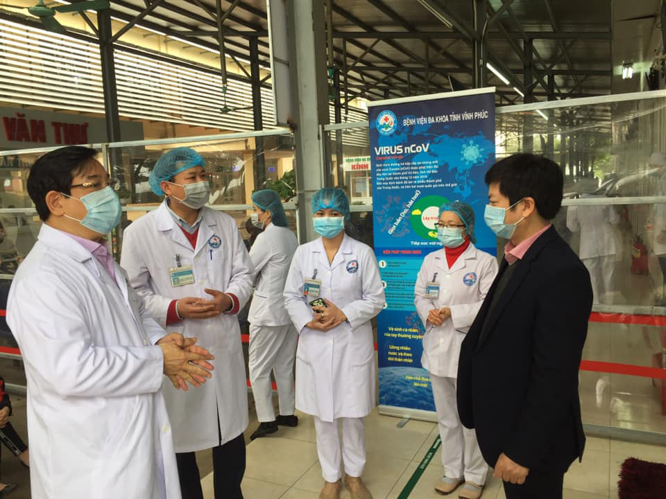 Dồn lực giúp Vĩnh Phúc dập dịch
