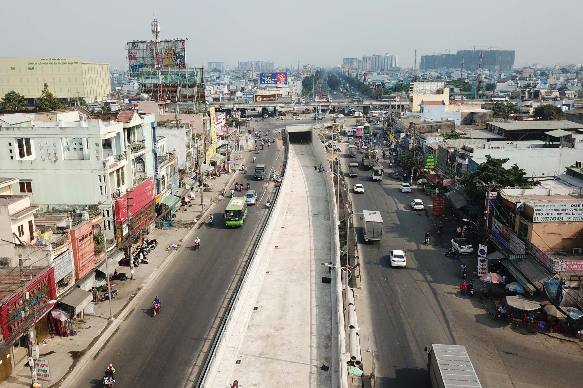 TP HCM sắp hoàn thiện nút giao 3 tầng, giảm áp lực giao thông cửa ngõ Tây Bắc