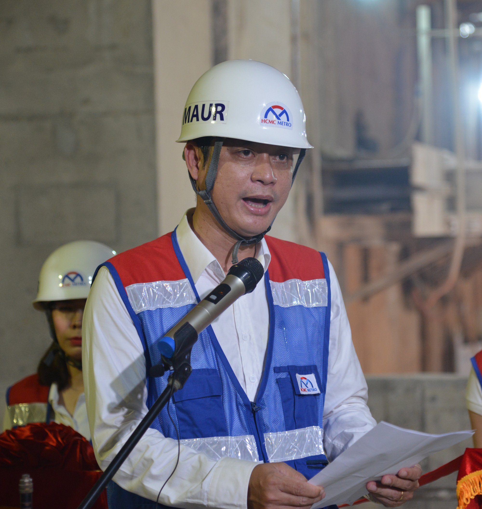 CLIP: Nối xong phần ngầm, tuyến metro Bến Th&agrave;nh - Suối Ti&ecirc;n đ&atilde; th&ocirc;ng suốt - Ảnh 2.