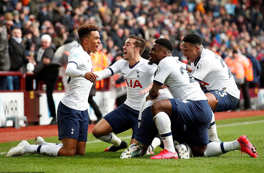 Son Heung-min tỏa s&aacute;ng, Tottenham ngược d&ograve;ng ngoạn mục ở Villa Park - Ảnh 8.