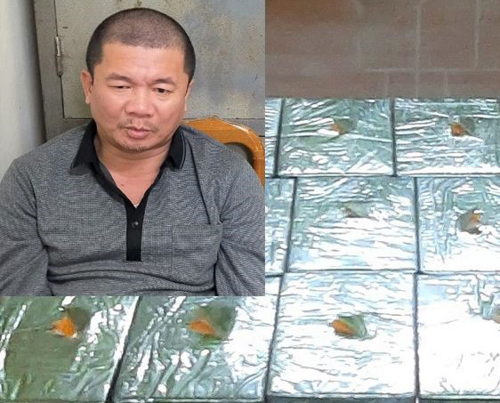 Tóm gọn kẻ "ôm" 17 bánh heroin trên chuyến tàu Bắc Nam