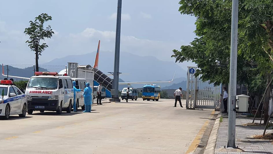 Đà Nẵng cách ly toàn bộ hành khách trên một chuyến bay về từ Daegu - Hàn Quốc