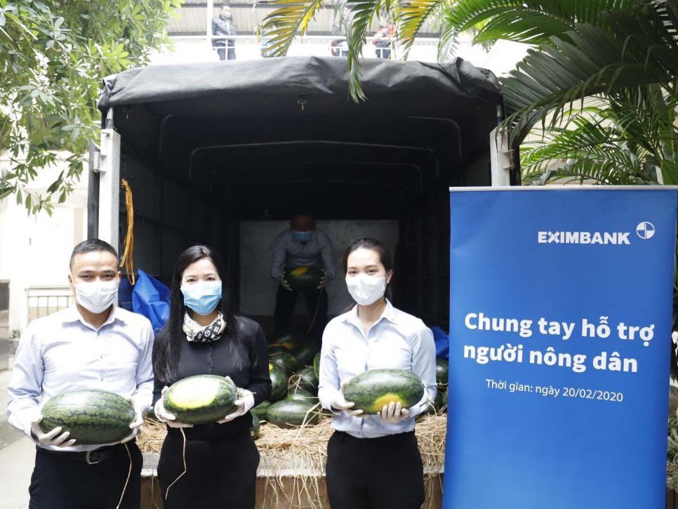 Eximbank hỗ trợ người dân trong mùa dịch Covid-19