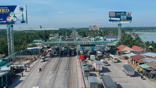 Bộ GTVT thống nhất phương án tổ chức để thu phí trở lại ở BOT Cai Lậy - Ảnh 1.